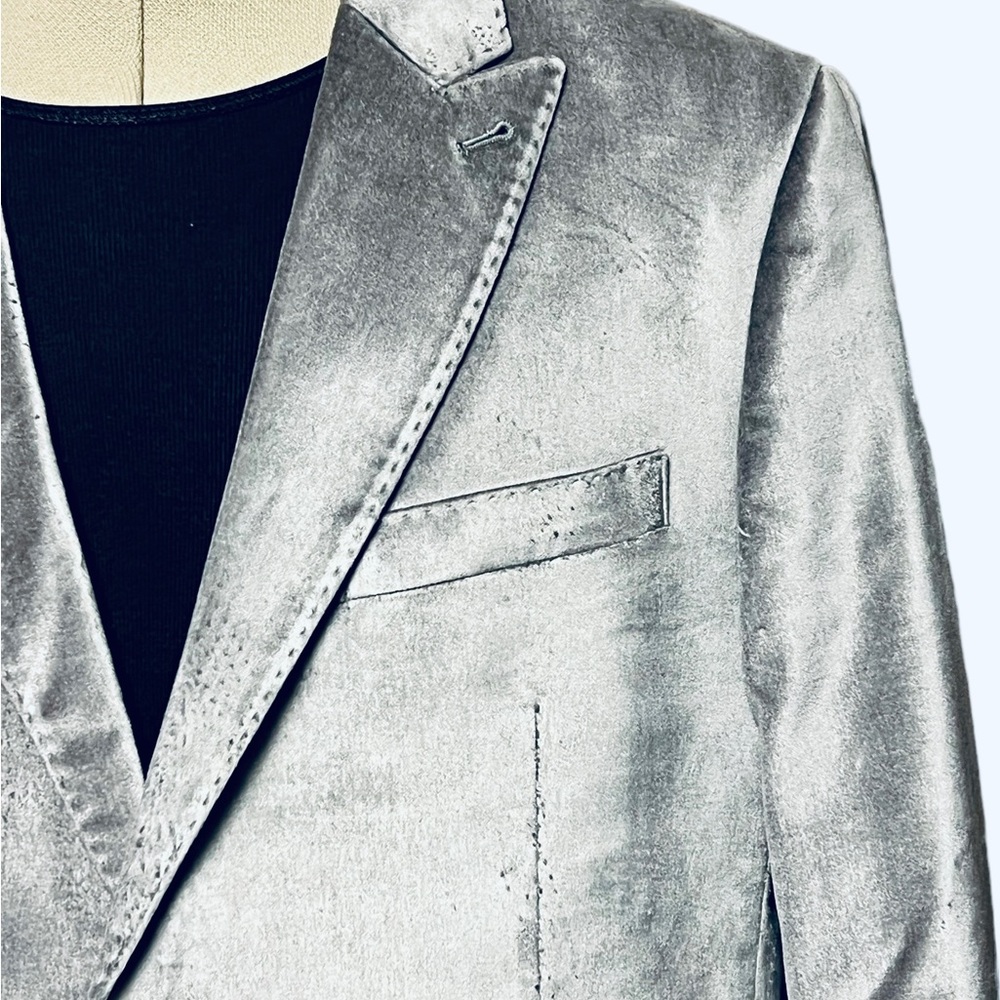 NWOT Karl Lagerfeld Paris Silky Velvet Sport Coat